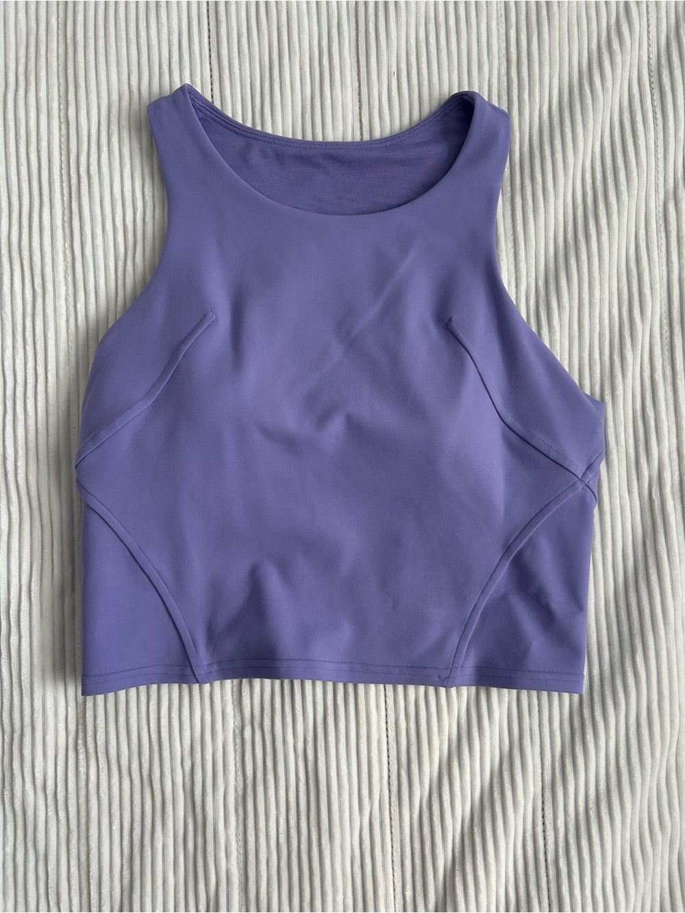 Women’s Lavender Cropped Lululemon Tank Top